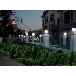 Đèn trụ cổng hình cầu phi 250
