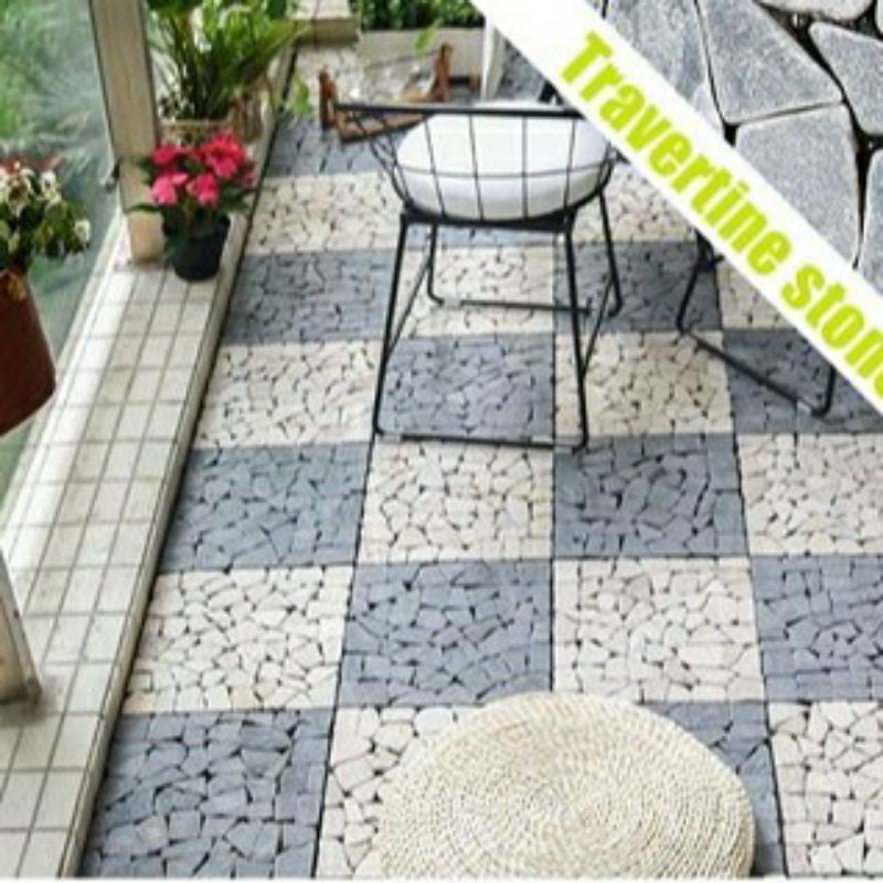 Vỉ đá lót sàn ban công, sân vườn, nhà tắm, Kích thước 30x30x2cm