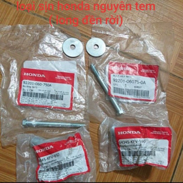 Bộ Ốc Chống Yếm Xe Bửng xe Dream Hàng Chính Hãng - Ốc Cài Yếm Gắn Cho Dream Việt Và Dream Thái