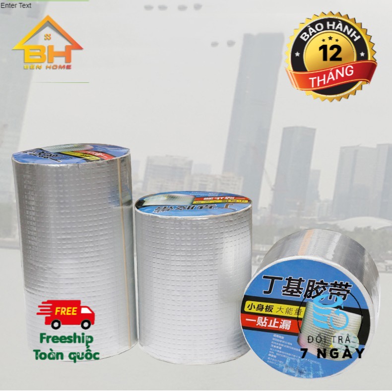Băng keo  bê tông chống thấm chống dột rộng 20cm dài 5m , băng keo siêu dính