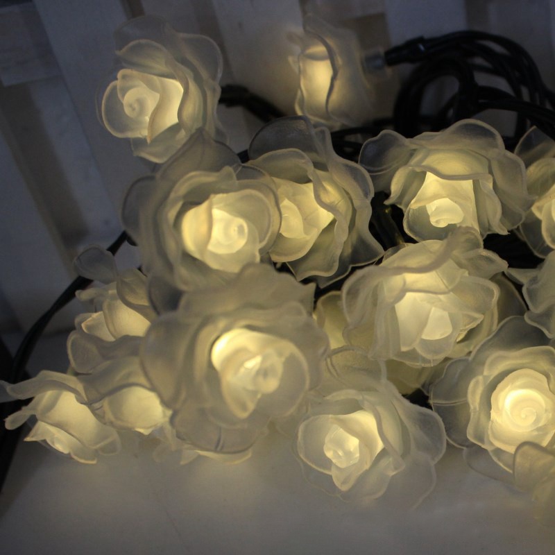 Dây đèn led trang trí hình hoa hồng dài 1.5/ 3m