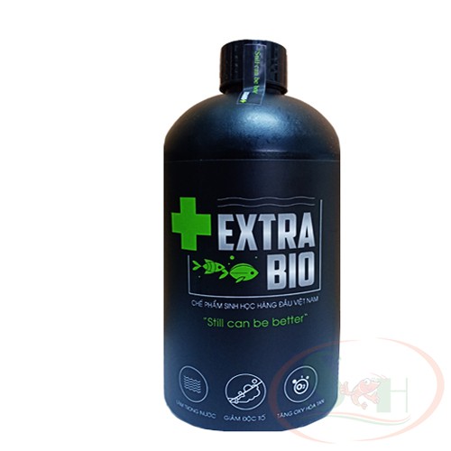 Vi sinh nước Extra Bio Extrabio 500ml, 1000ml men xử lý làm trong nước bể cá tép thủy sinh