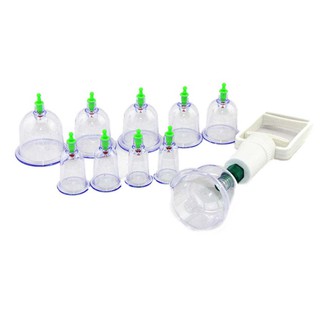Bộ dụng cụ giác hơi 12 món không cần lửa