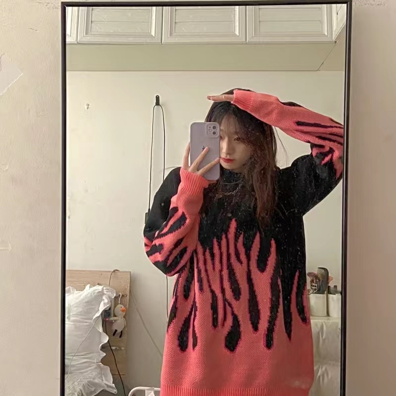 Áo len Flame | Ảnh thật