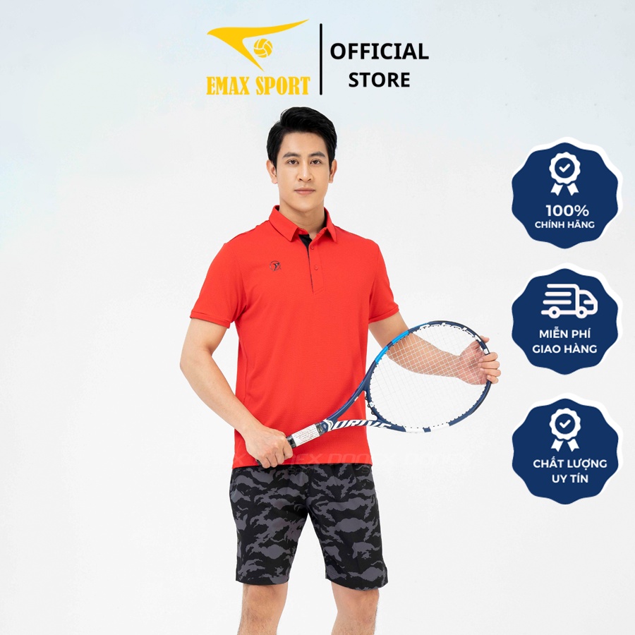 Áo Polo Thể Thao Nam Donexpro Cổ Trụ, Màu Sắc Trẻ Trung, Vải Thun Mắt Mèo Thoáng Mát, Thấm Hút Tốt MC - 9086