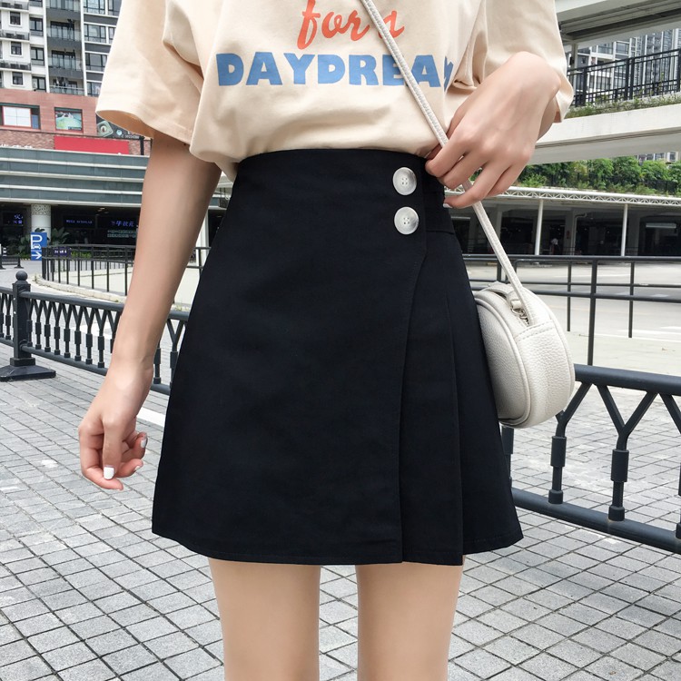 Chân Váy Xiaozhainv Dáng Chữ A Lưng Cao Dành Cho Nữ | BigBuy360 - bigbuy360.vn