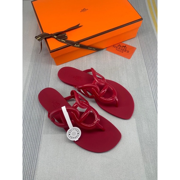Dép xỏ ngón/ dép kẹp cho nữ thương hiệu Hermes HM cao cấp
