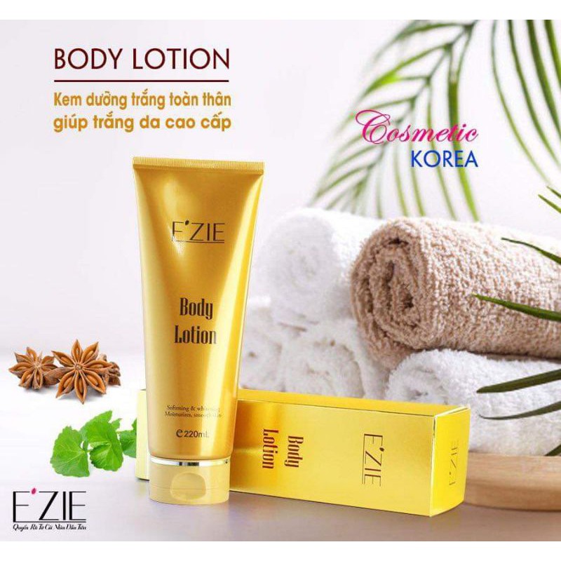 kem dưỡng trắng da toàn thân EZIE BODY LOTION cao cấp