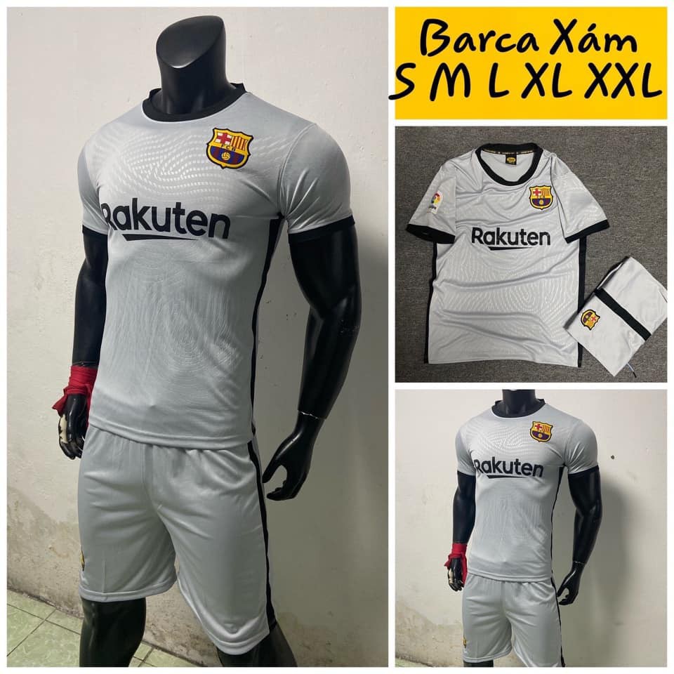 BỘ QUẦN ÁO ĐÁ BANH CLB BARCA MỚI NHẤT 2020-2021