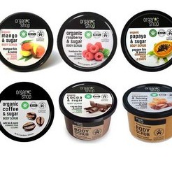 Tẩy Da Chết Body Organic Shop Dưỡng Da Trắng Sáng