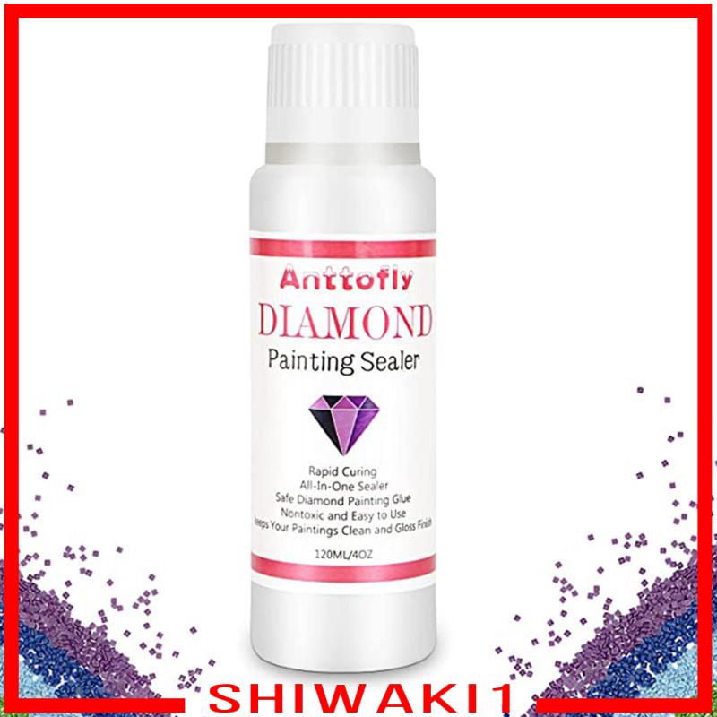 Keo Dán Tranh Đính Đá 120ml Hiệu Ứng Ánh Kim DIY