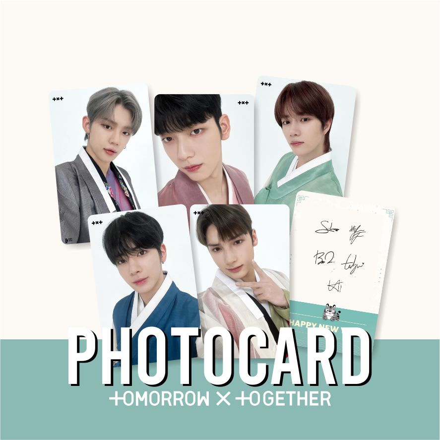 Thẻ Ảnh Chúc Mừng Năm Mới Txt soobin yeonjun beomgyu taehyun