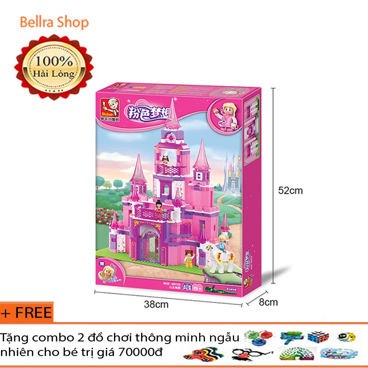 Xếp hình lego cung điện hoàng gia - Sluban M38-B0152
