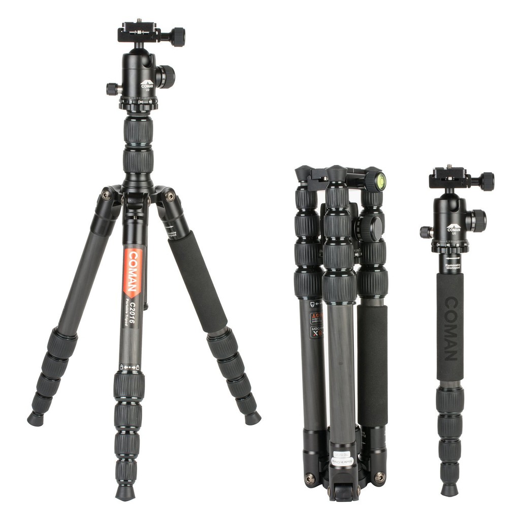 Chân máy ảnh Tripod/ Monopod Coman C2016 Carbon