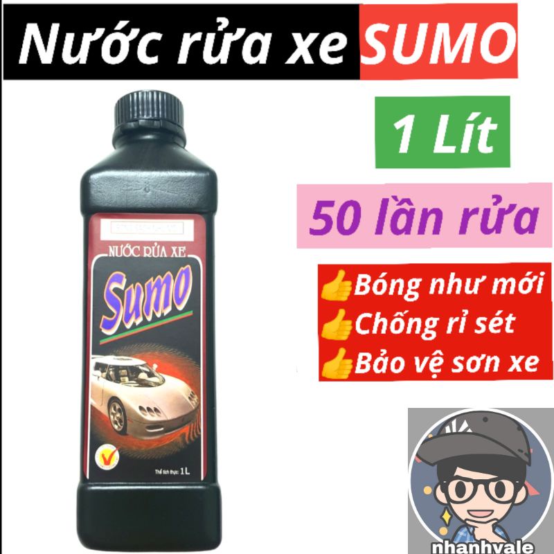 Nước rửa xe SUMO 1L hàng 🇻🇳 chất lượng cao