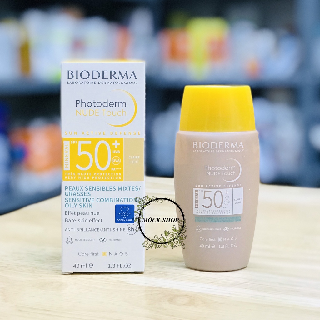 KEM CHỐNG NẮNG BIODERMA PHOTODERM NUDE TOUCH SPF50 40ml