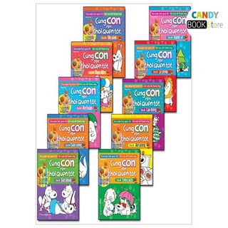 Sách - Combo Cùng Con Rèn Thói Quen Tốt (Túi 10 Cuốn)