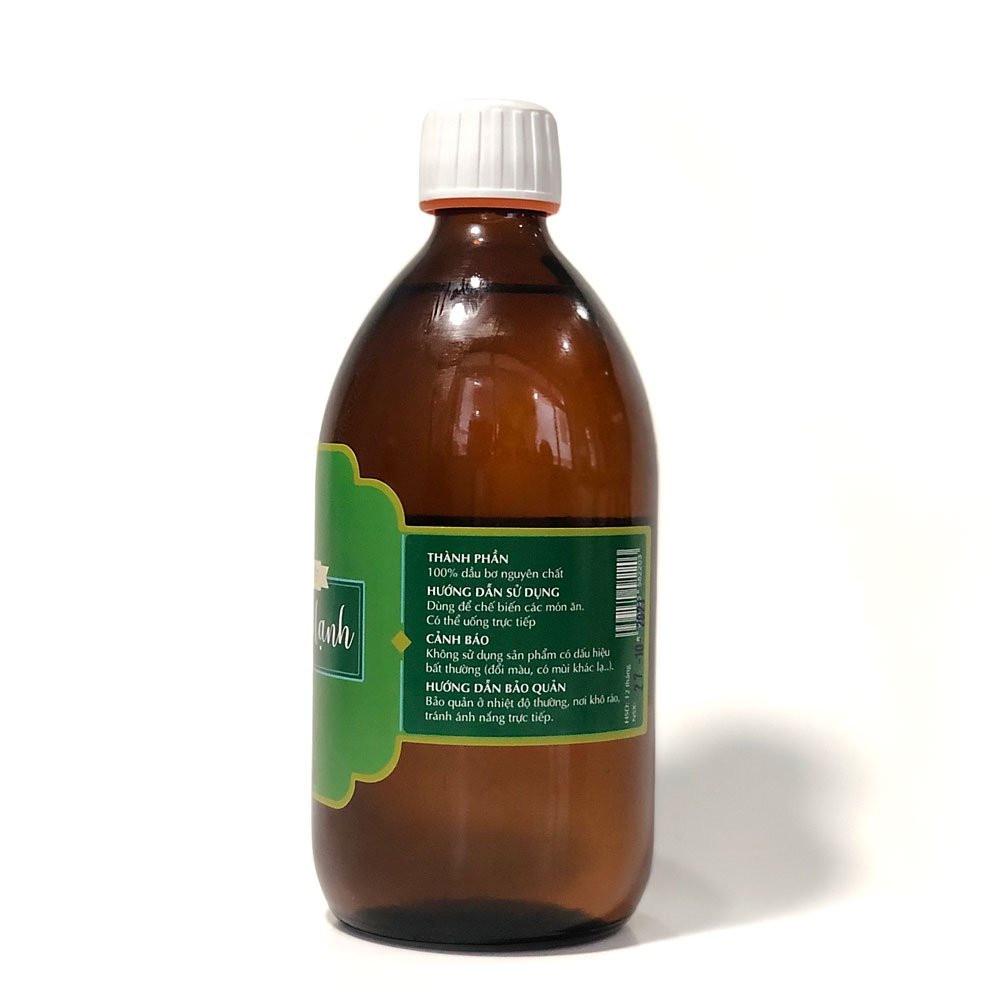 Dầu Bơ ÉP Lạnh Viethealthy 500ml