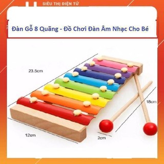 Đàn Gỗ 8 Quãng – Đồ Chơi Đàn Âm Nhạc Cho Bé