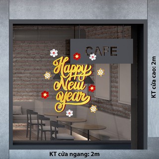 DECAL TRANG TRÍ TẾT 2021  SỐ 152