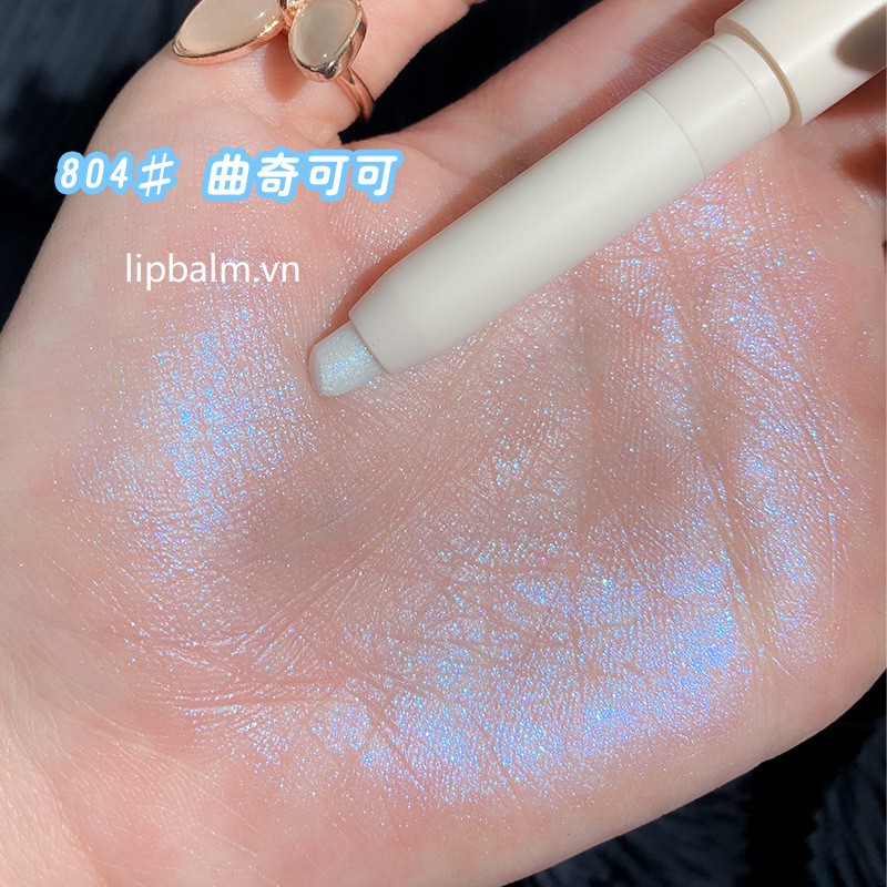 XIXI Lying Silkworm Pen Highlighter Champagne Gold Pearlescent Eyeshadow Pen Không thấm nước không phai