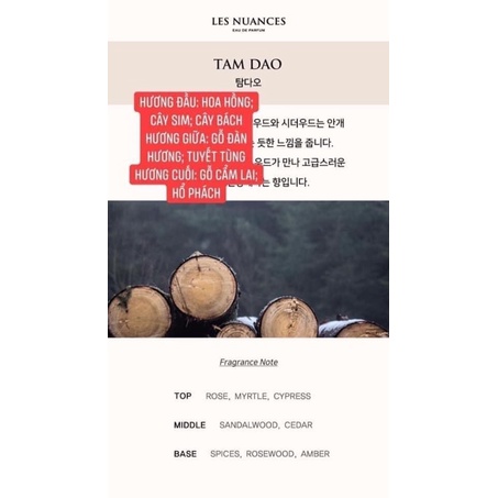 [Có bill] NƯỚC HOA LES NUANCES LAUNCHING 30ML EDP NỘI ĐỊA HÀN | BigBuy360 - bigbuy360.vn