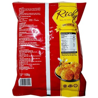 Bánh gạo Richy mật ong 108g