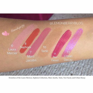 Tách set son sephora give me more lips 2017