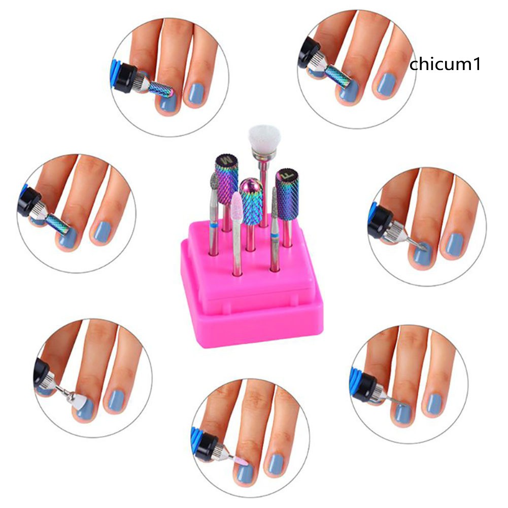 BITS Set 7 Mũi Khoan Làm Móng Chuyên Dụng