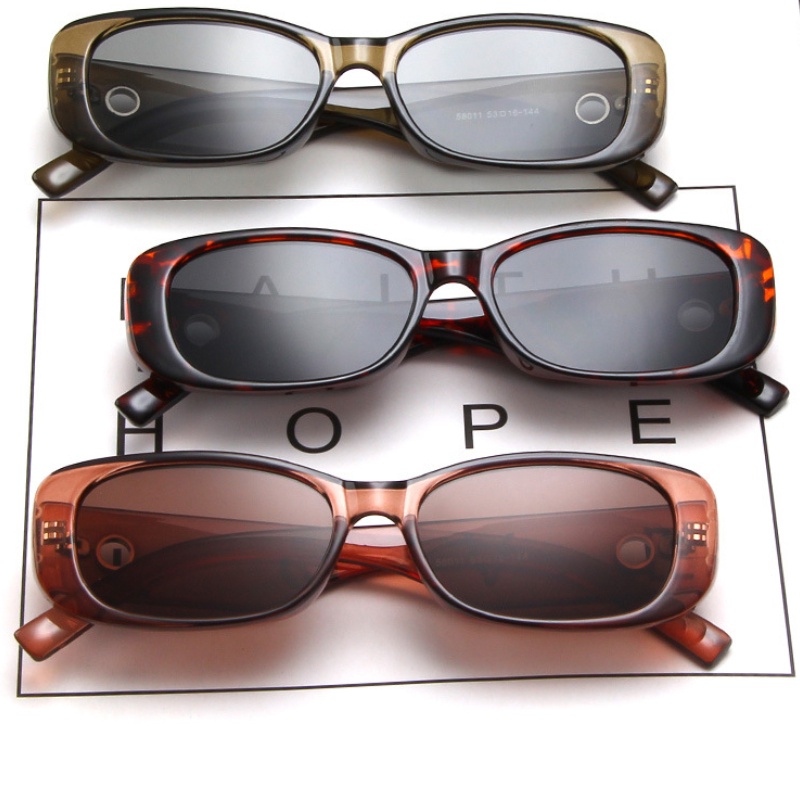 Kính Mát Gọng Oval Thời Trang Retro