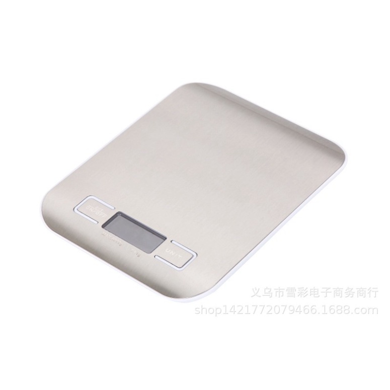 Cân Tiểu Ly Điện Tử Thép không gỉ 5kg - Cân Mini, Inox I-5000grTiện lợi dễ sử dụng