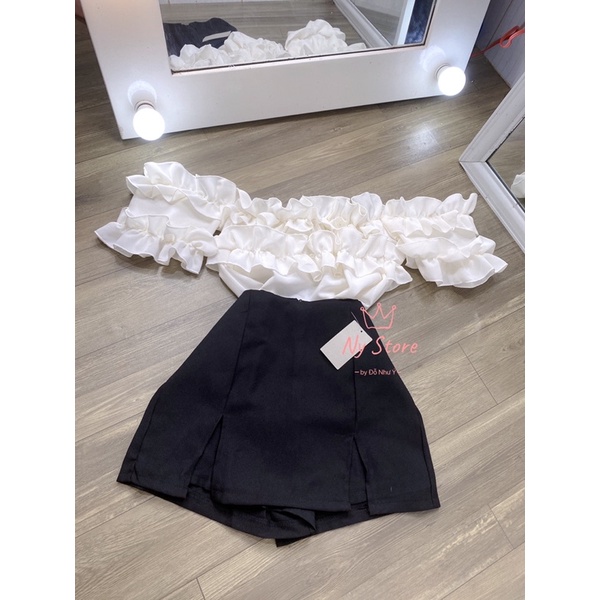 CHÂN VÁY CHỮ A XẺ