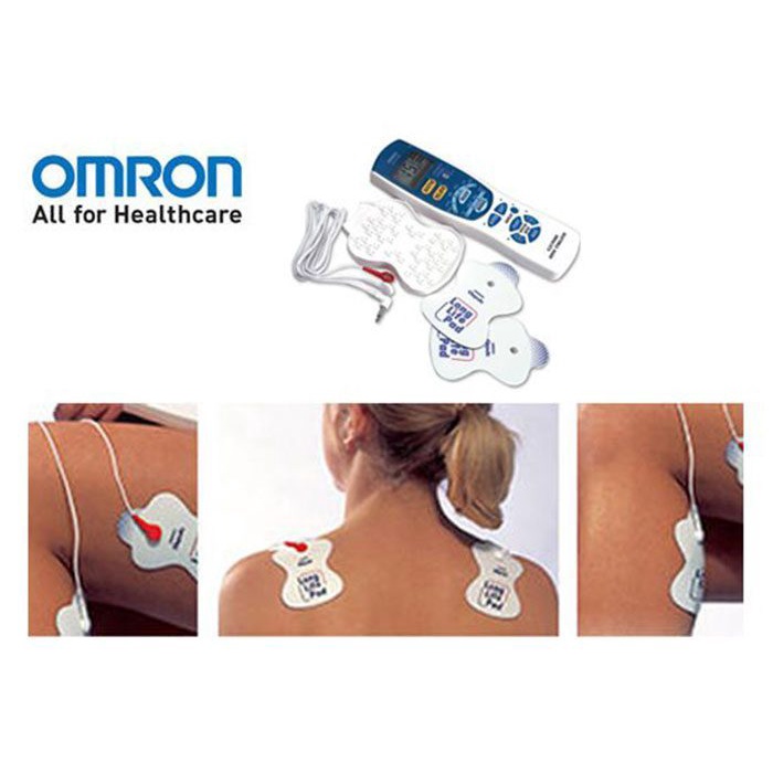 Máy xung điện trị liệu OMRON HV-F128 máy massage chính hãng bảo hành 1 năm