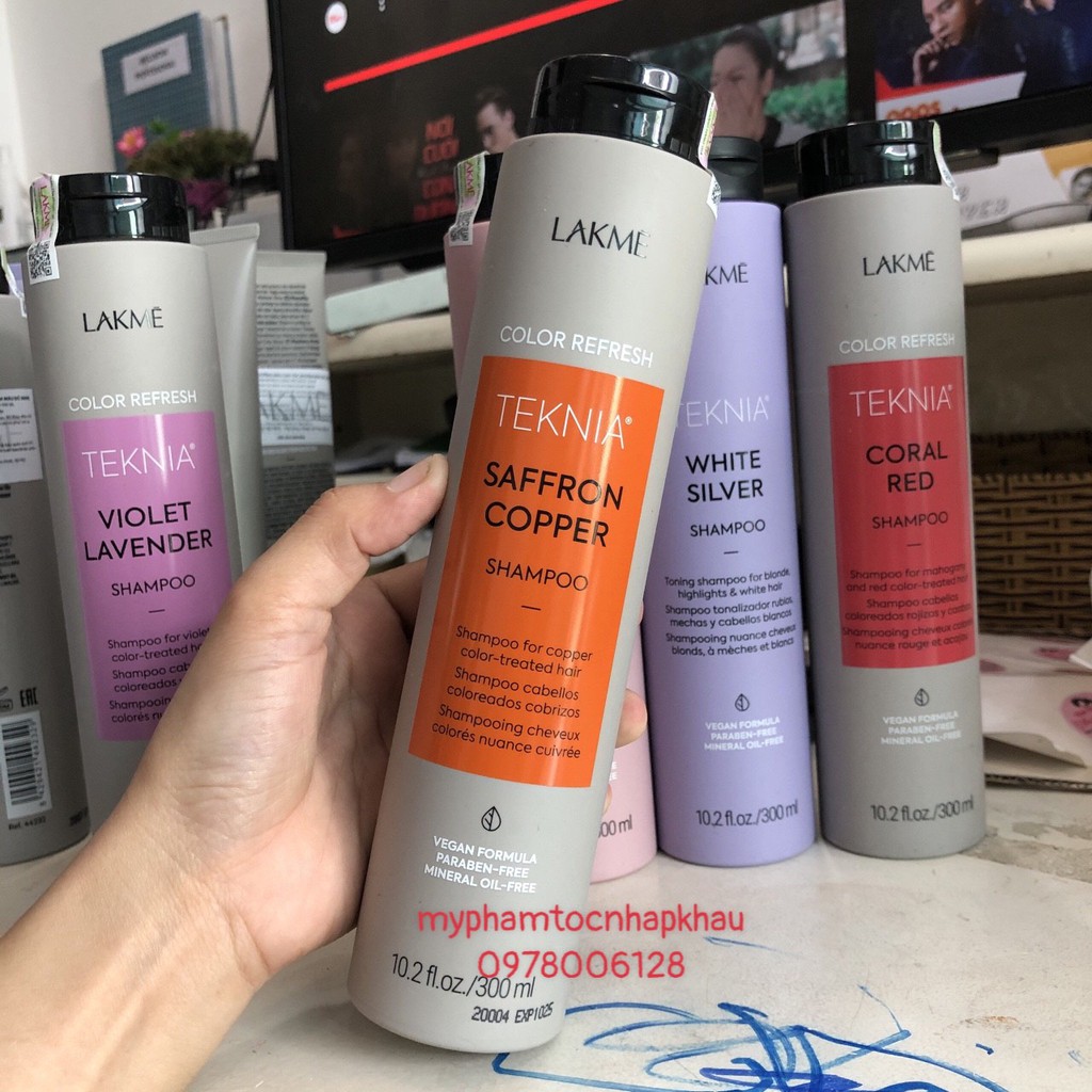 Dầu gội dành cho tóc màu Đồng Ultra Cooper Lakme new 2020