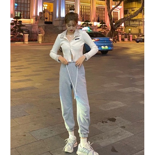 Áo polo Ngắn Tay Họa Tiết Da Báo Phong Cách Retro Hàn Quốc