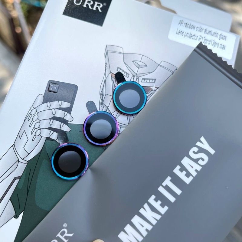 Bộ 3 dán mắt camera Autobot cho iPhone 13 Mini, 13, 13 Pro, 13 Pro Max bảo vệ camera chuẩn màu máy