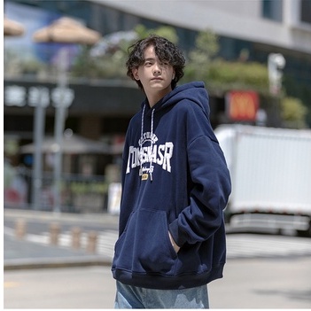 Áo Hoodie Nam Nữ Phong Cách Phối Mũ Trùm Đầu 2 Lớp Kèm 5D In Bản Lớn, Nỉ Ngoại Dày Dặn Ấm Áp Trẻ Trung Năng Động