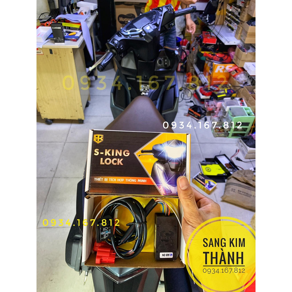 Bộ mạch tắt đèn xe AB 2021 2022 2023 2024 Chính Hãng S-KING LOCK | BH 24 Tháng