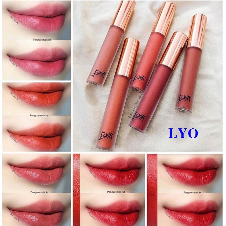 Son Kem Lì BBIA Last Velvet Lip Tint Màu 1 - bbia 25 bbia 36 bbia 02