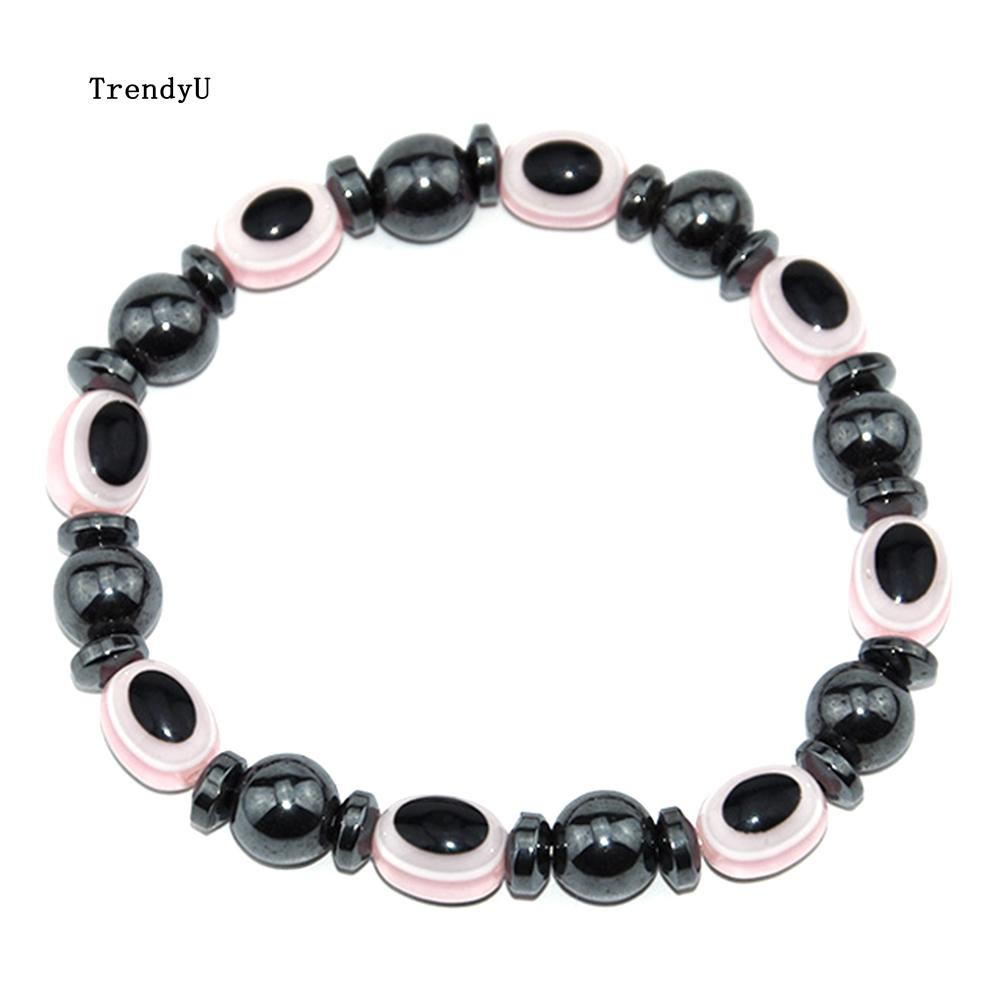 Vòng Tay Chuỗi Hạt Đá Hematite Giảm Cân Thời Trang Cho Nam Và Nữ