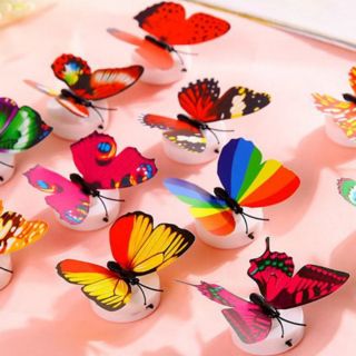 Đèn ngủ bướm phát sáng 3D