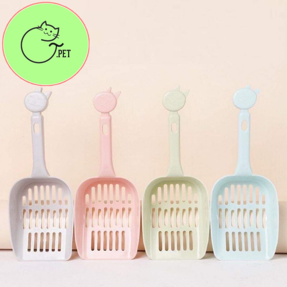 Xẻng Xúc Cát Vệ Sinh Cho Mèo Lỗ To