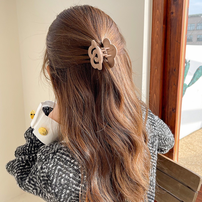 Kẹp Tóc Hình Hoa Trà Phong Cách Nhật Hàn Thanh Lịch Cho Nữ