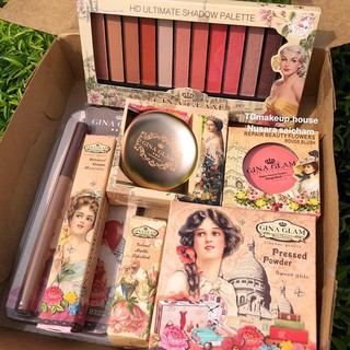 BỘ TRANG ĐIỂM ĐẦY ĐỦ 6 SẢN PHẨM GINA GLAM CHÍNH HÃNG