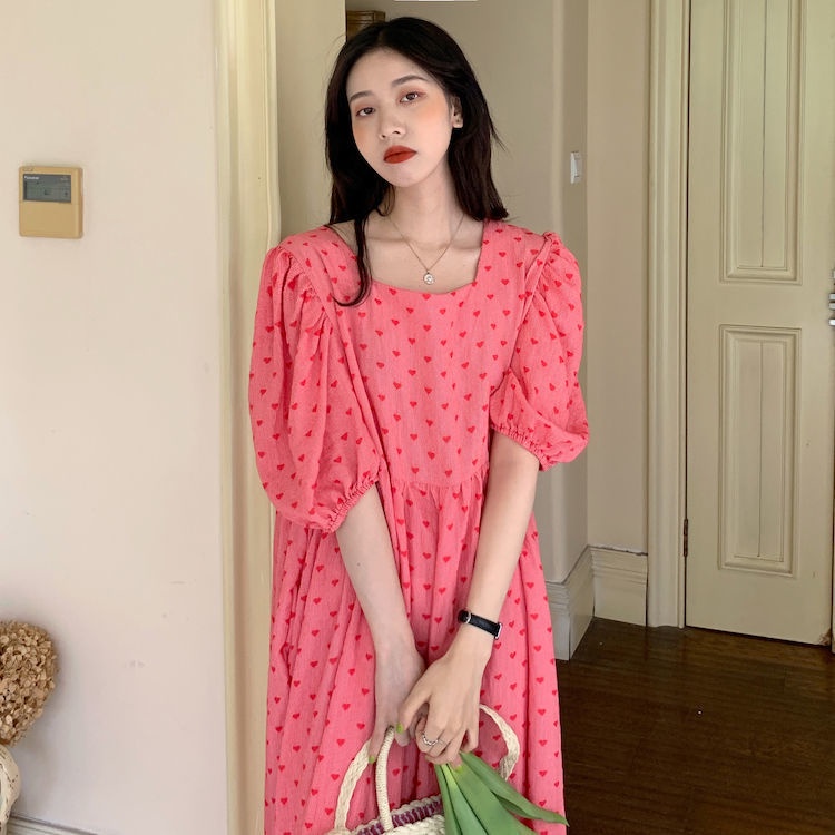 Đầm Nữ Thêu Họa Tiết Phong Cách Retro Thời Trang