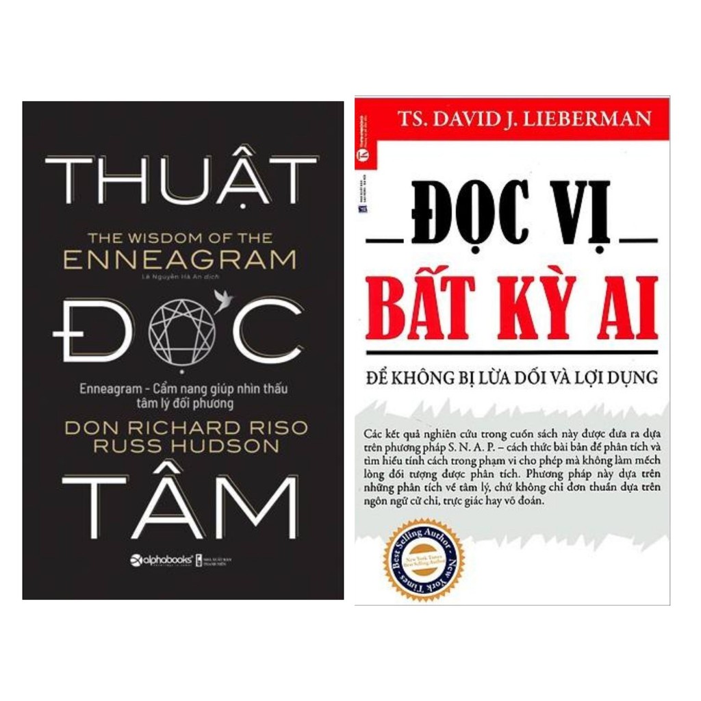 Sách Combo 2 Cuốn Thuật Đọc Tâm và Đọc Vị Bất Kỳ Ai (Tái Bản)