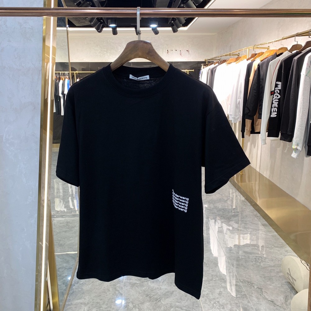 Áo Thun Mùa Hè 2287B Tay Cộc In Chữ AW king Có Kích Thước S-4XL Dễ Phối Đồ Cho Nam Và Nữ
