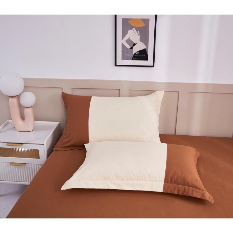 Bộ chăn ga gối 4 món cotton Mix cao cấp,bộ chăn ga gối Mix chất vải cotton tấm hút mồi hôi