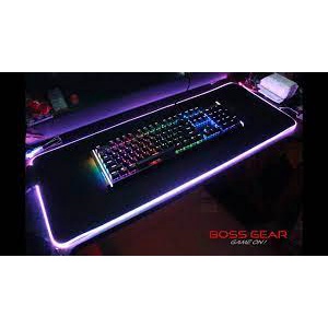 Lót chuột Đèn Led RGB Size 80x30 cm 35x25cm, Dày 4mm Siêu bền