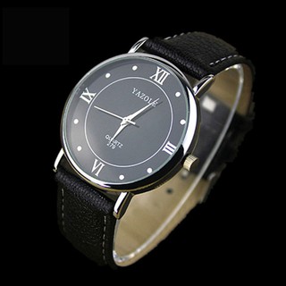 Đồng hồ nam Yazole 279 dây da